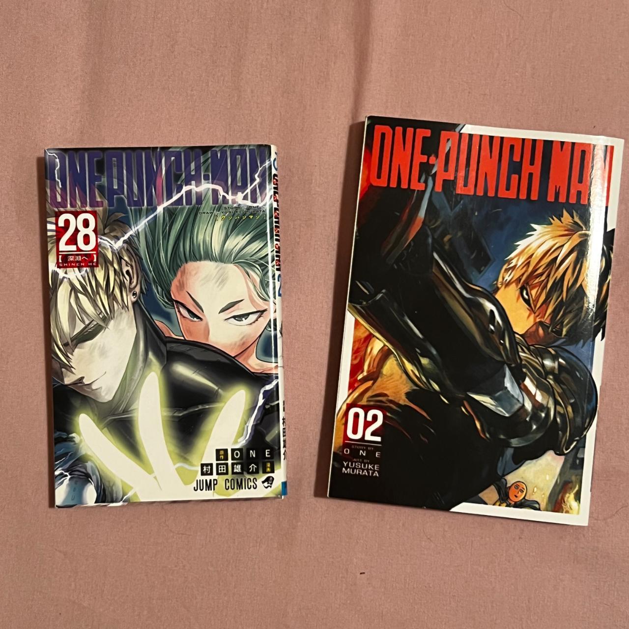 One Punch Man manga: volume 2 in English + volume 28... - Depop