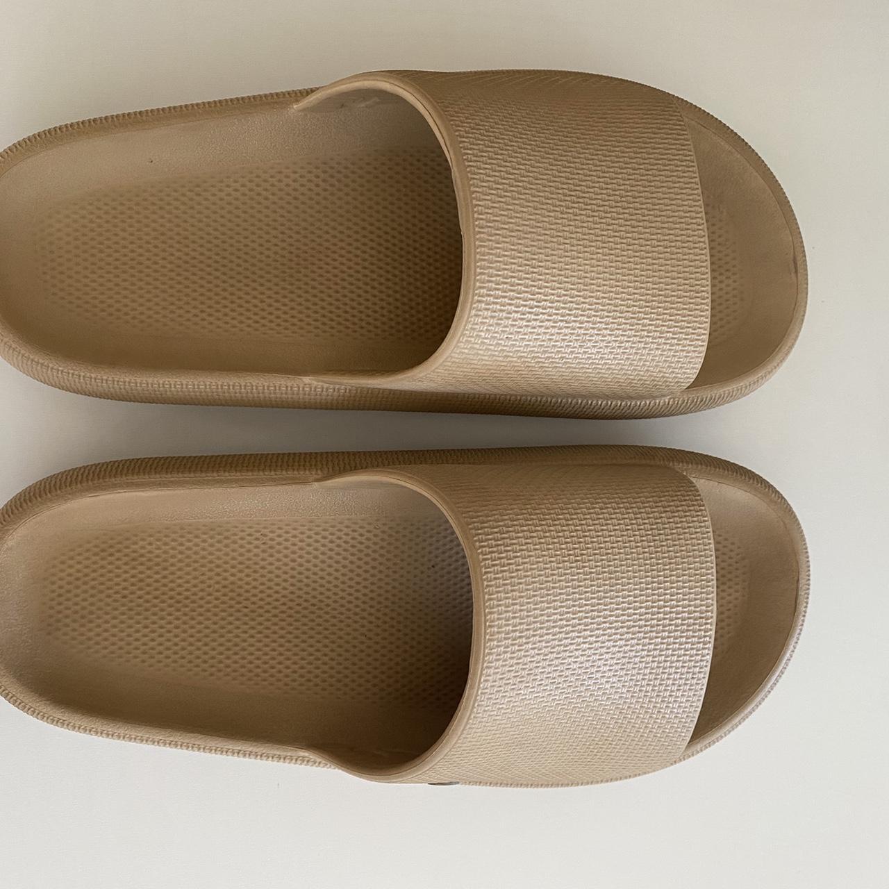 Nim Soles Slides Size 40 41 would suit size 9 10. Depop