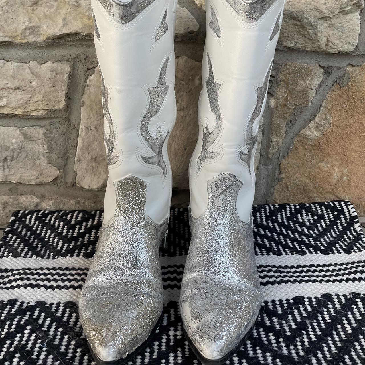 Target store silver boots