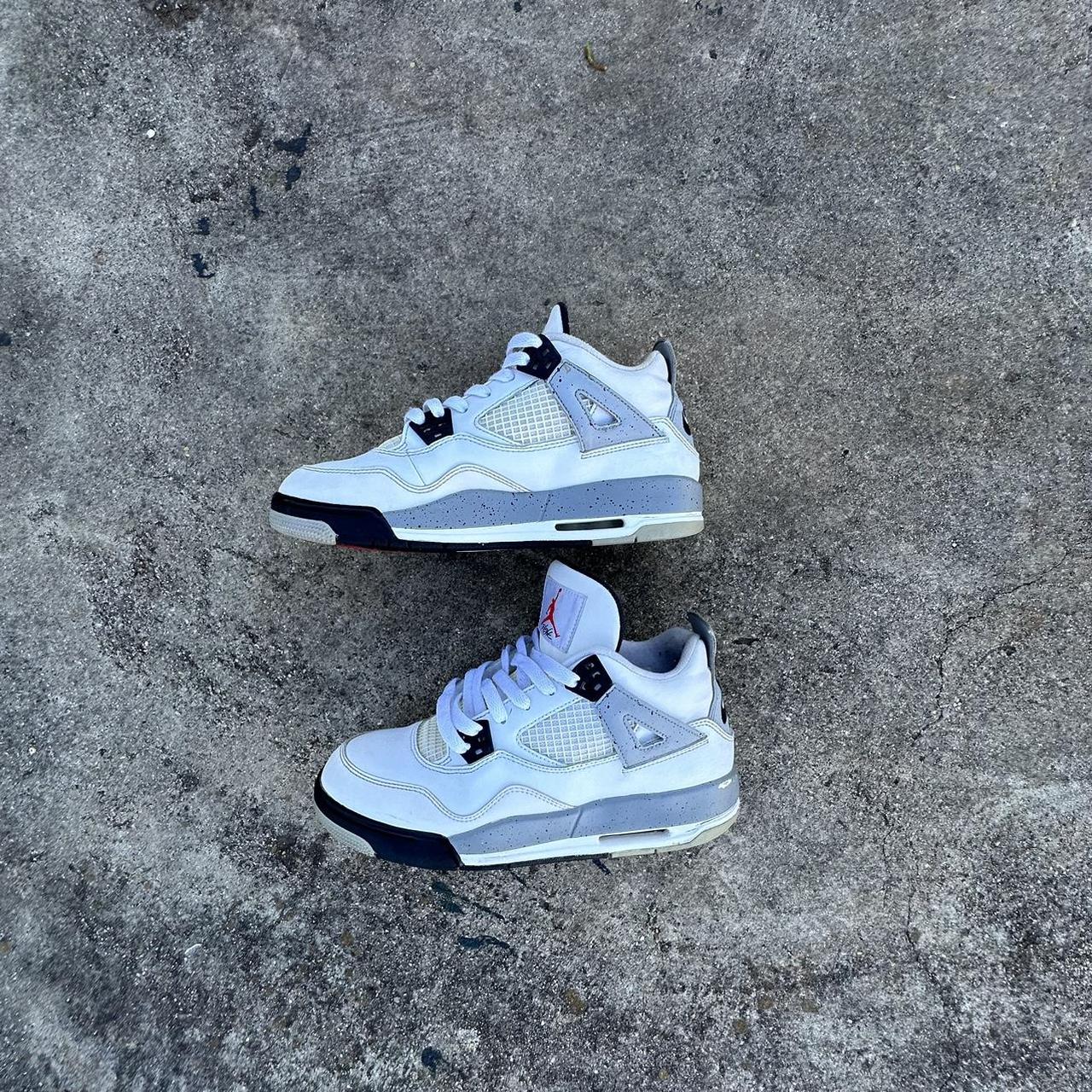 grey speckled jordans