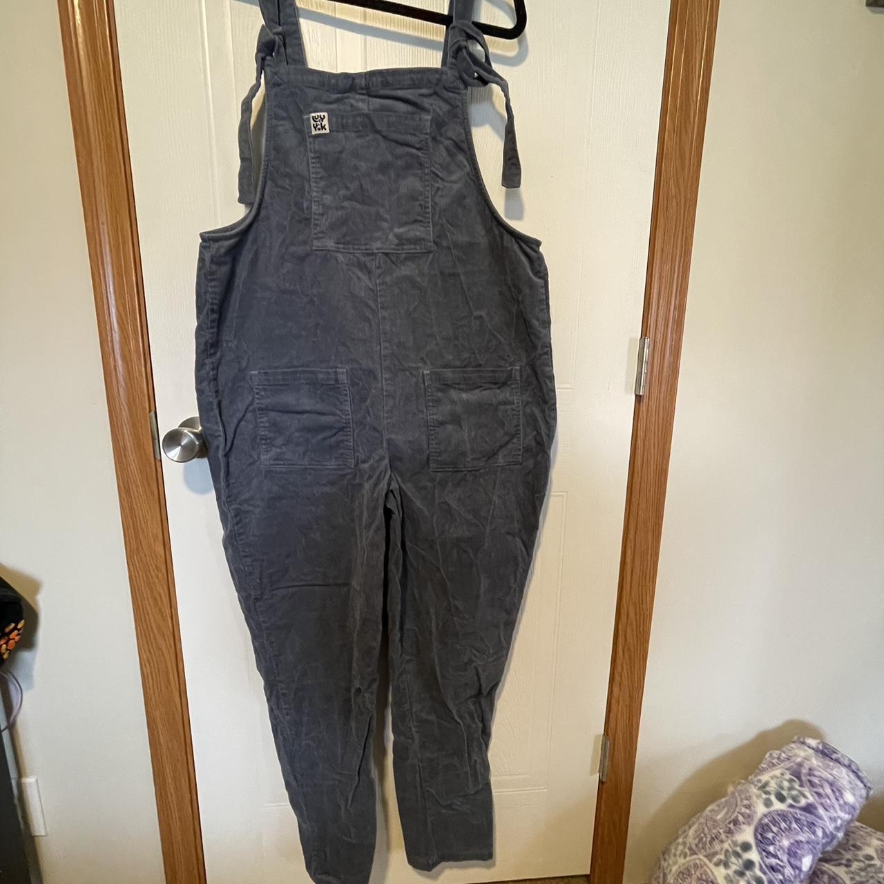 Lucy & Yak dungarees Blue cords 12L - Depop