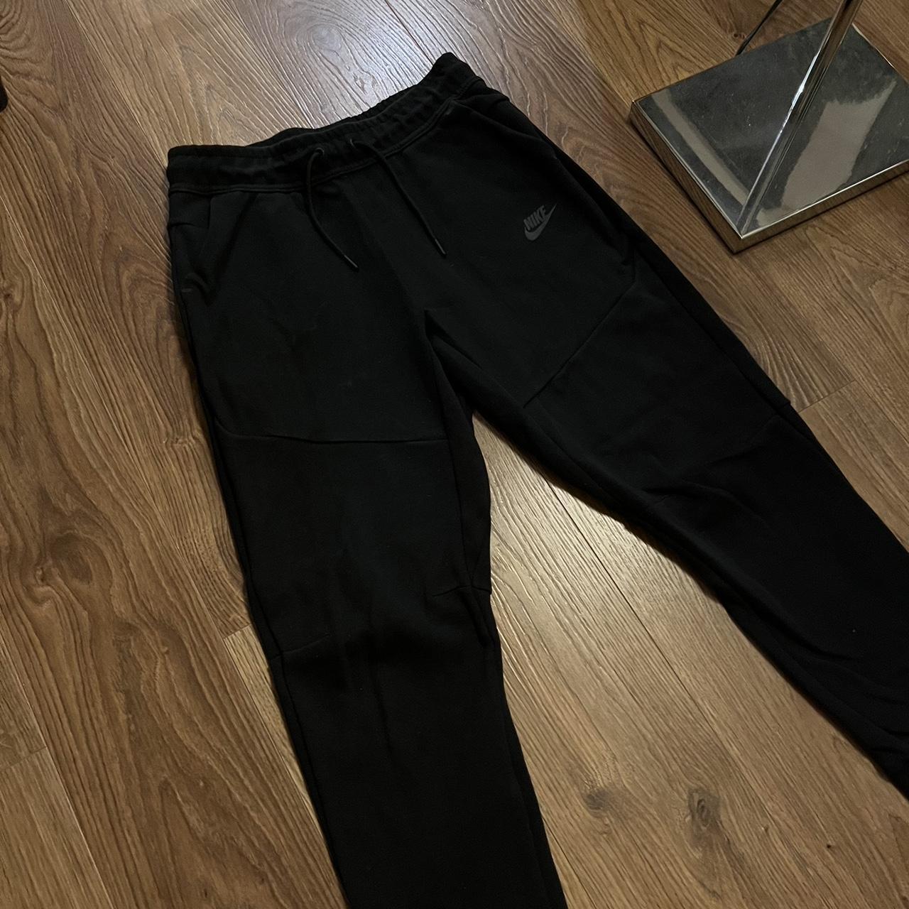 Black Nike Tech Joggers Junior XL 158170cm Like... Depop