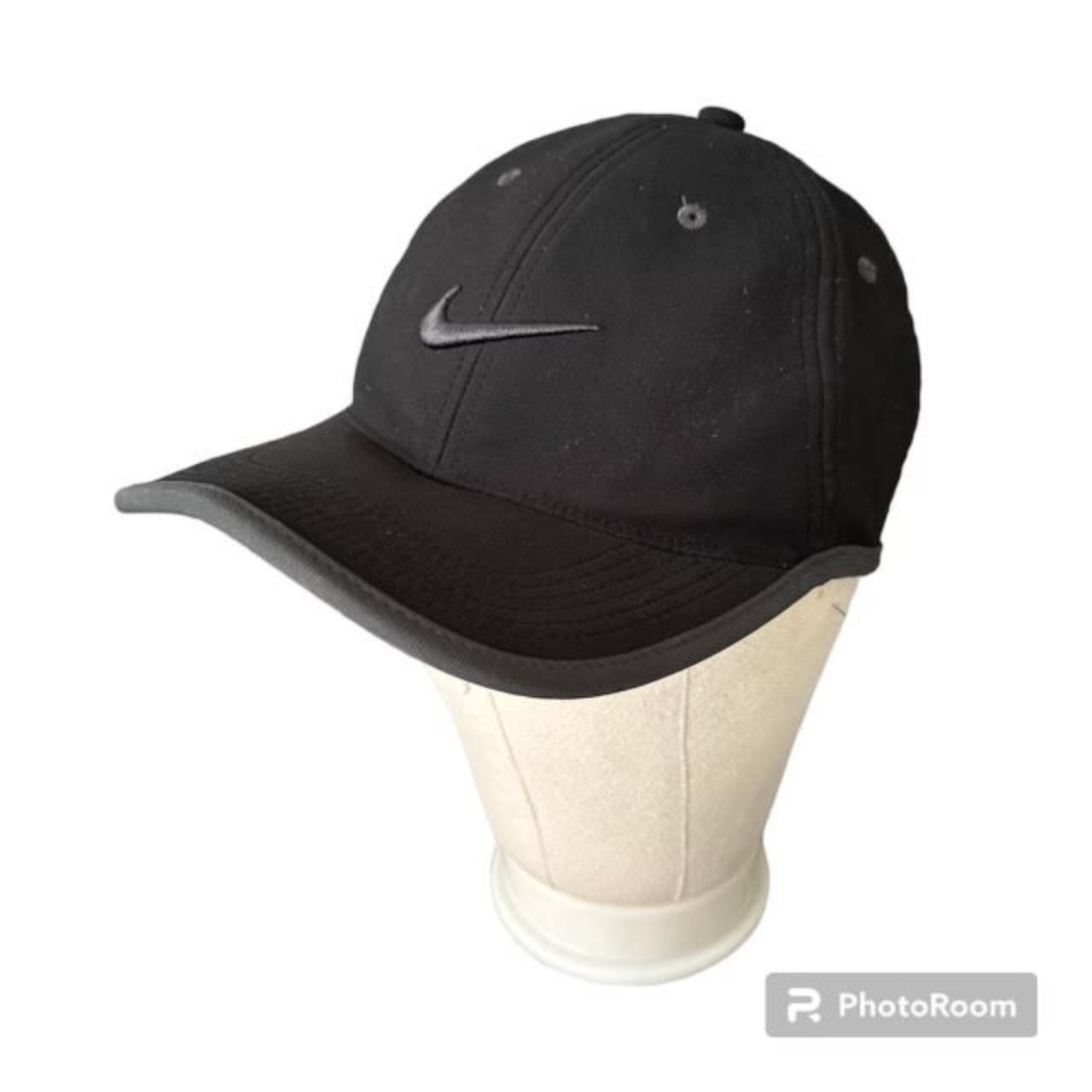 mens nike cap black