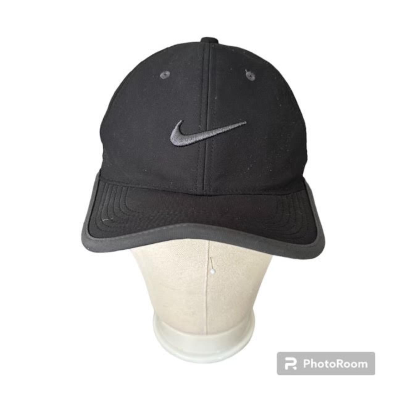 mens nike cap black