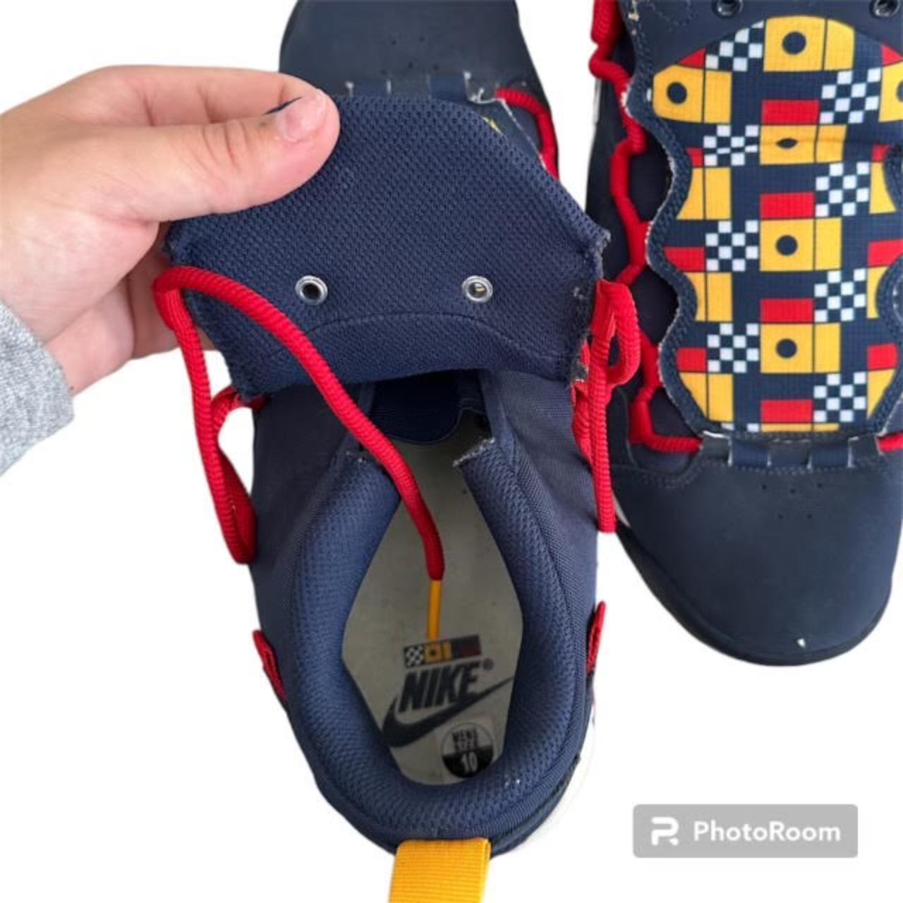 multicoloured nike