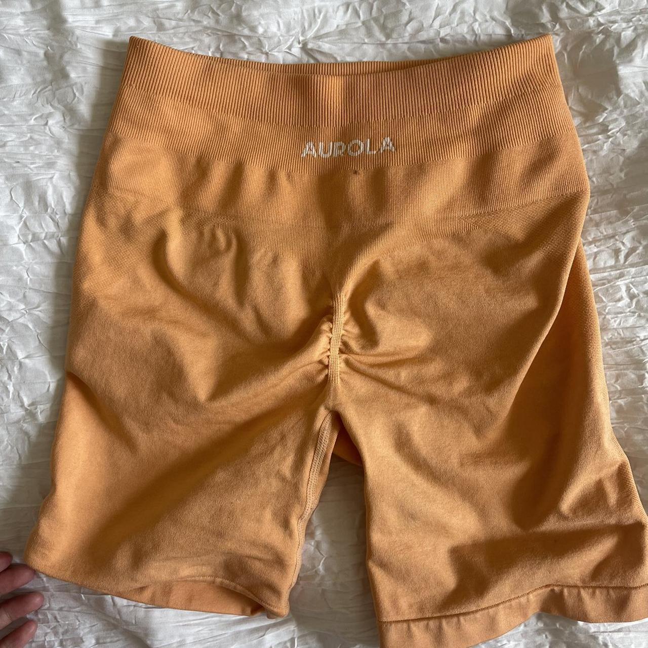 Alphalete Women's Orange Shorts (3)