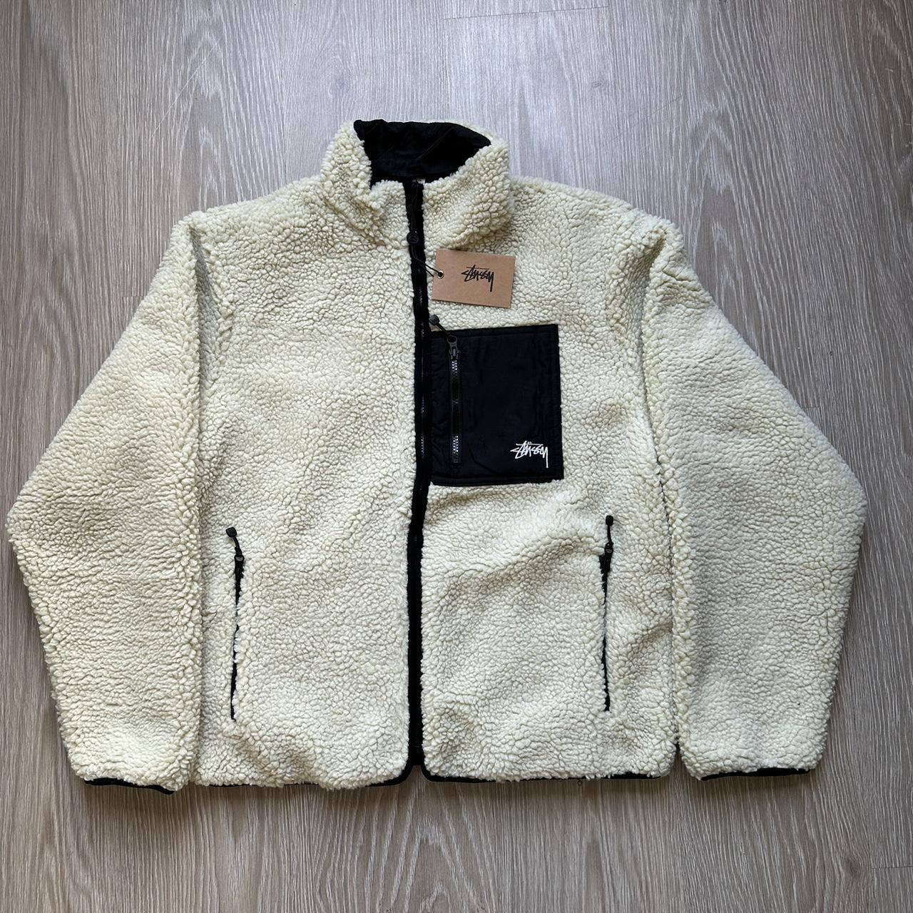 Stussy fleece in new condition with label size... - Depop