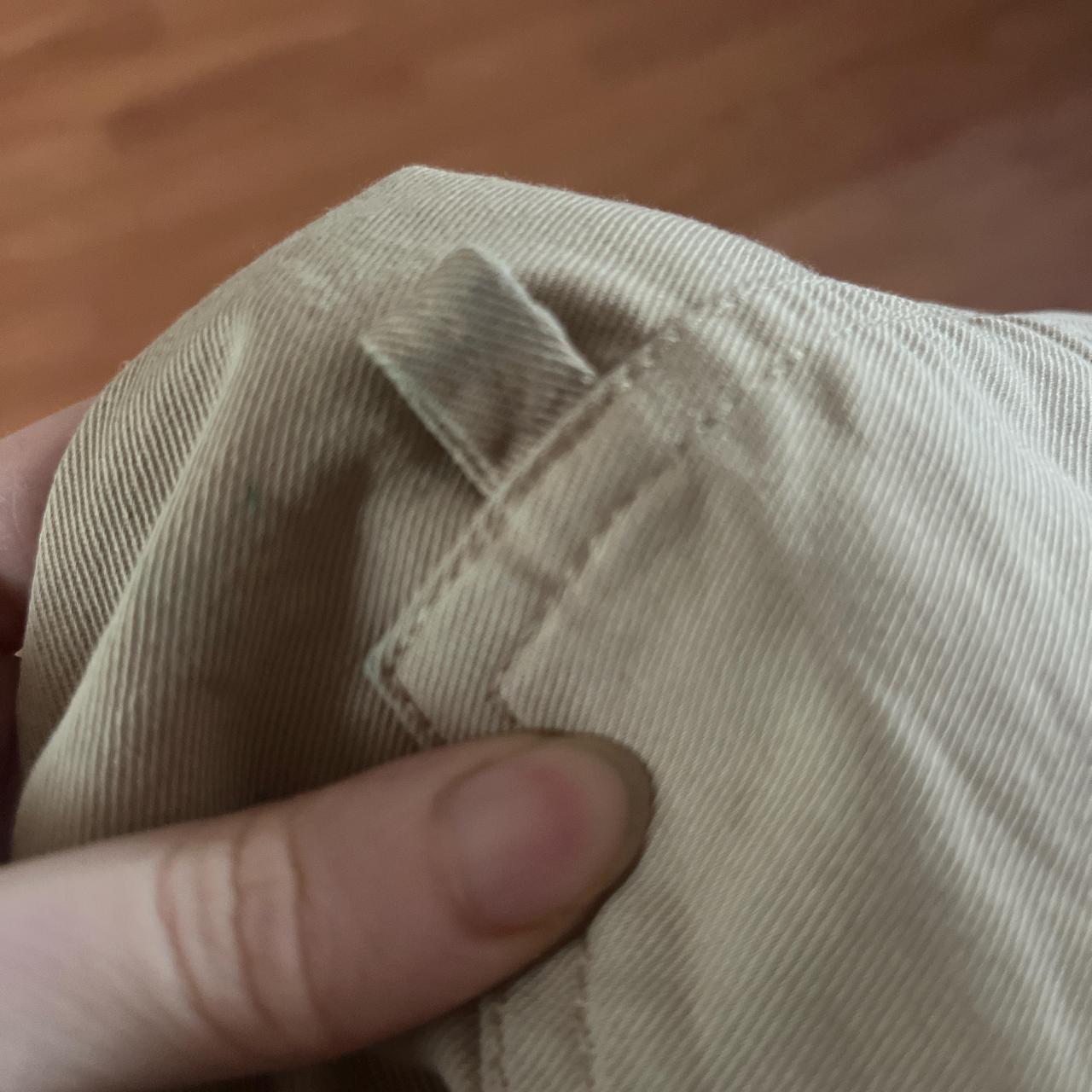 Beige Cargo Pants Worn a few times. They have a... Depop