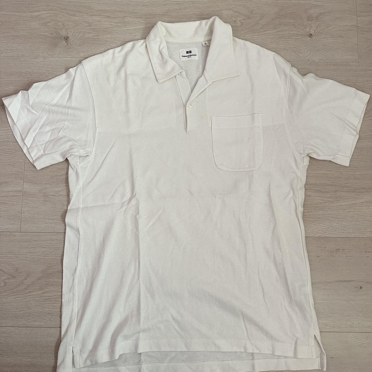 Engineered Garments Men's White Polo-shirts (2)
