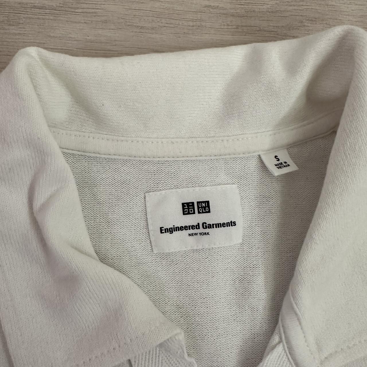 Engineered Garments Men's White Polo-shirts