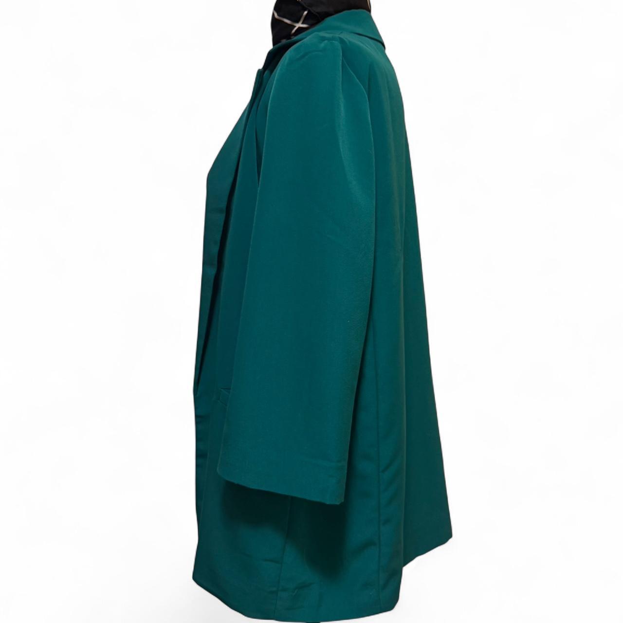 Mango Women's Blazer Jacket - Green/Blue - M – Ma… - image 3