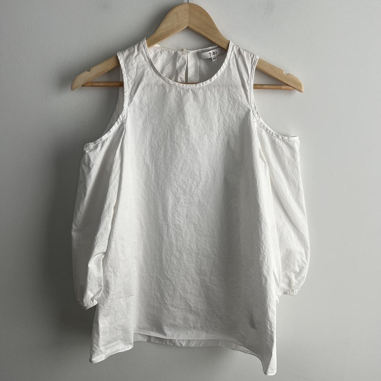 Tibi 2024 white blouse