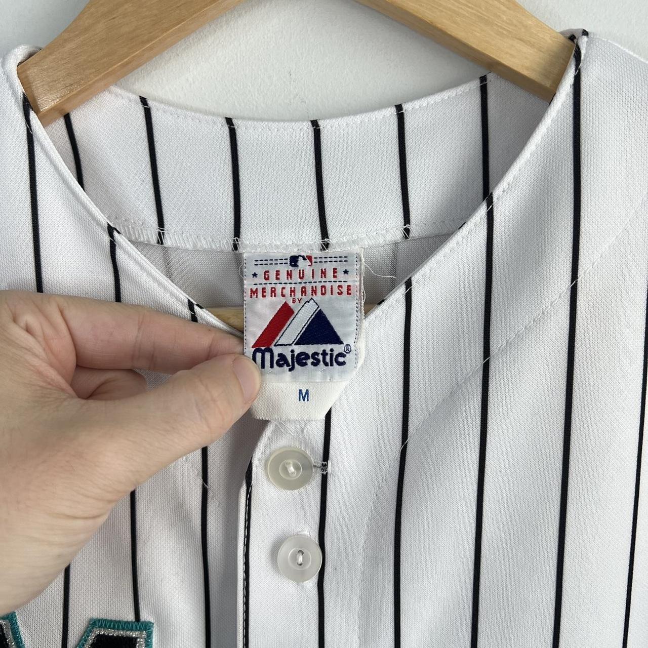 Pre-Owned: Kids Majestic Florida Marlins Jersey Pin - Depop