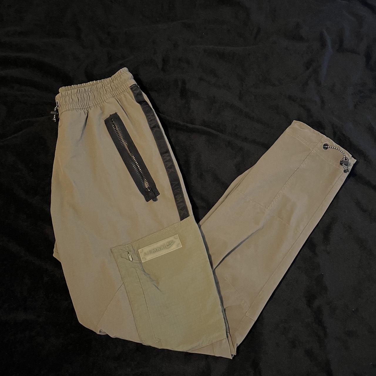 Nike Men's Khaki Joggerstracksuits Depop