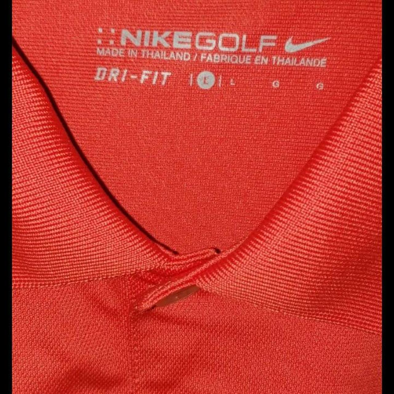 Men's Nike Golf Tour Performance DRI-FIT Large Red... - Depop