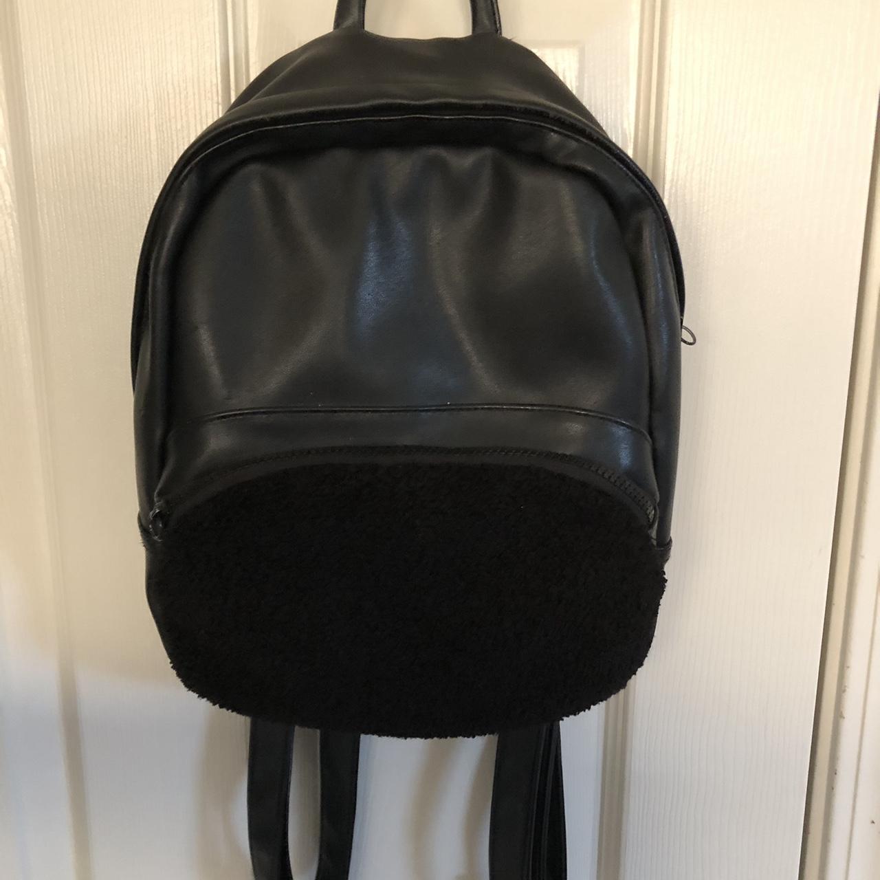 Franklin Covey” Black Faux Leather Laptop Bag / - Depop