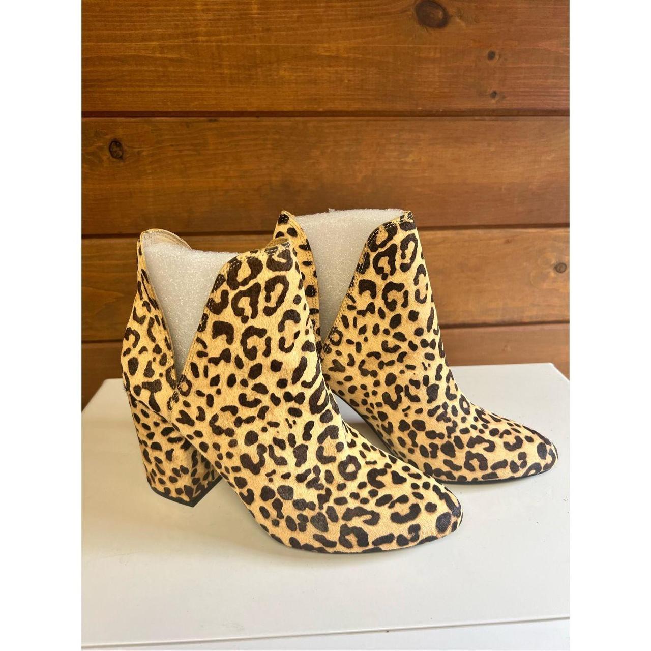 Steve madden leopard print cheap boots