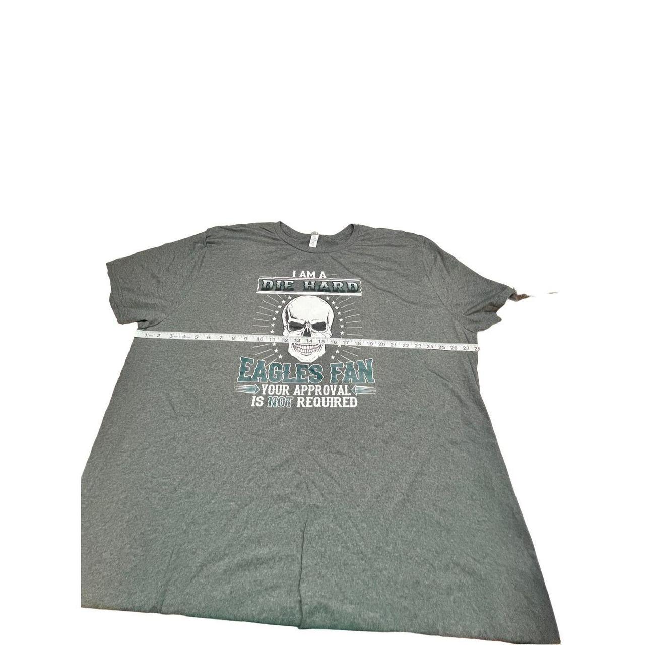 Die Hard Eagles Fan Football Mens Tshirt B550 -  Denmark