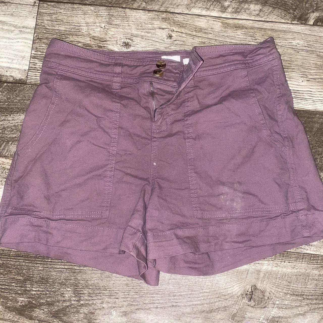 Us Womens Size To Purple Shorts They Will Be Deep Depop
