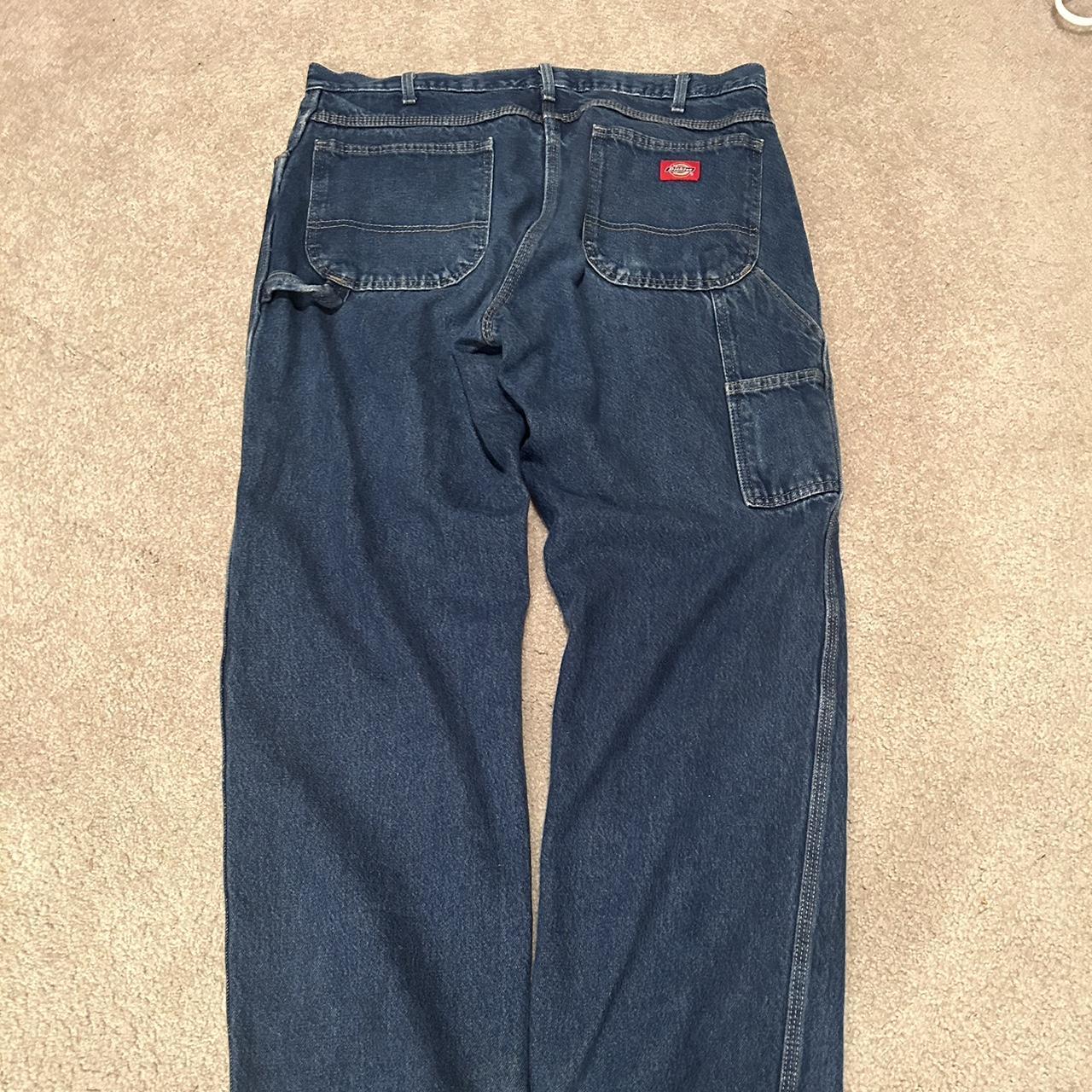 Vintage Baggy dickies carpenter jeans Size... - Depop