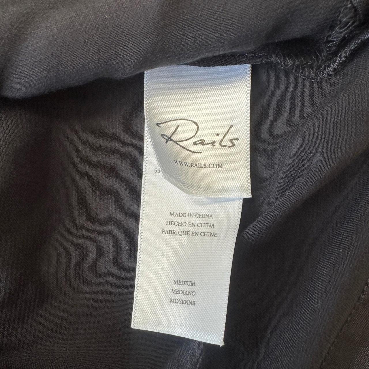 Rails Women's Blouse - Black - M – Rails Wynna To… - image 8