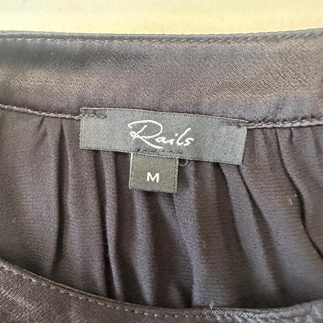 Rails Women's Blouse - Black - M – Rails Wynna To… - image 7