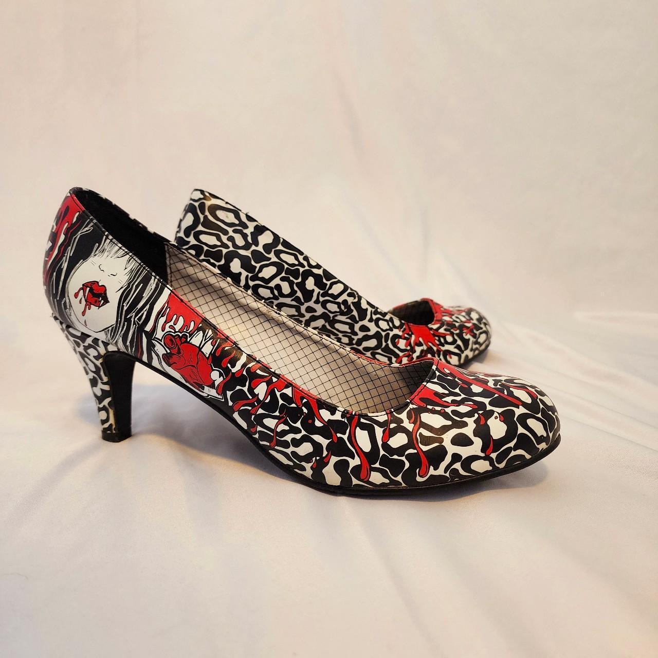 Leopard pumps size clearance 11