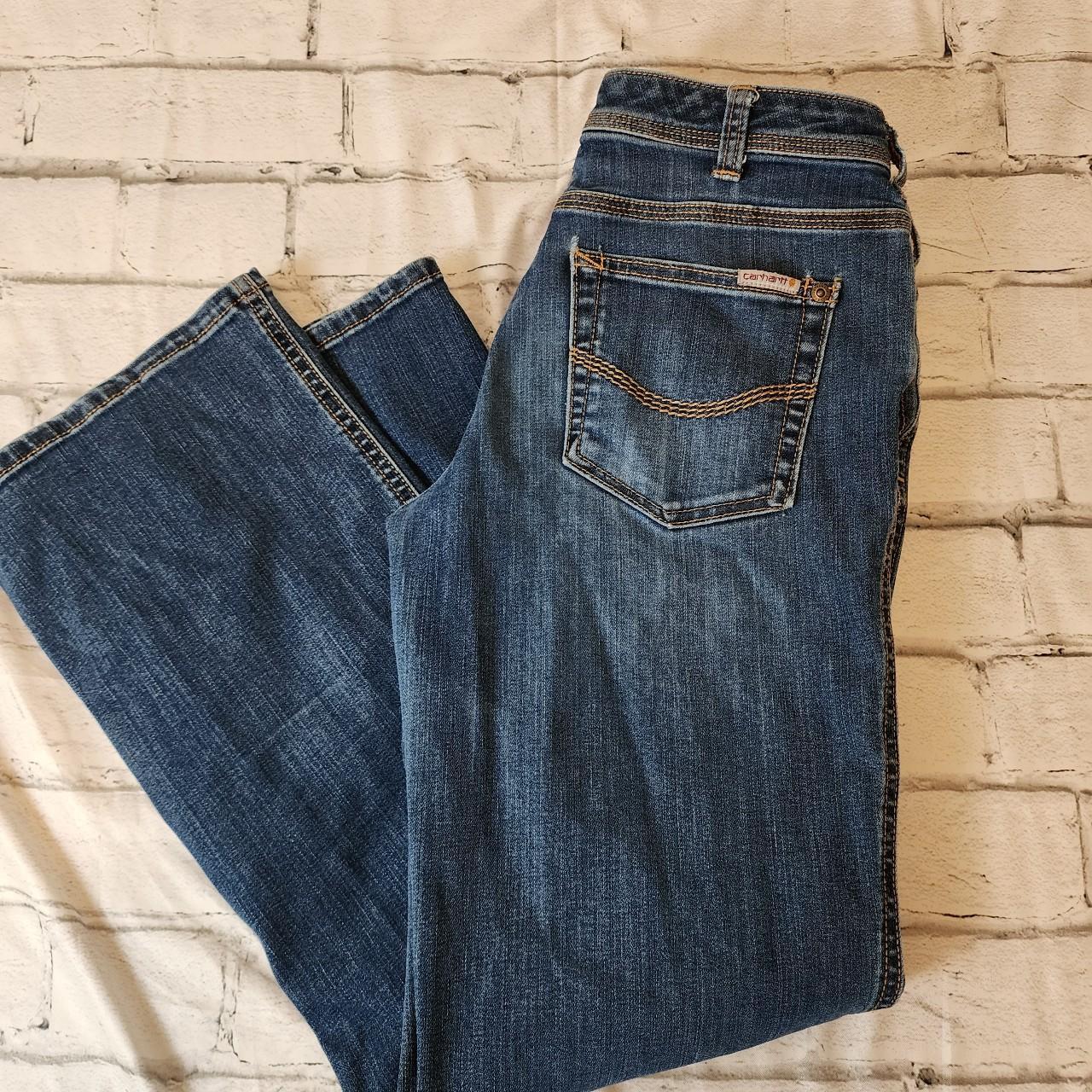 Women's Carhart Original Fit Jean Size 2 short. Has... - Depop