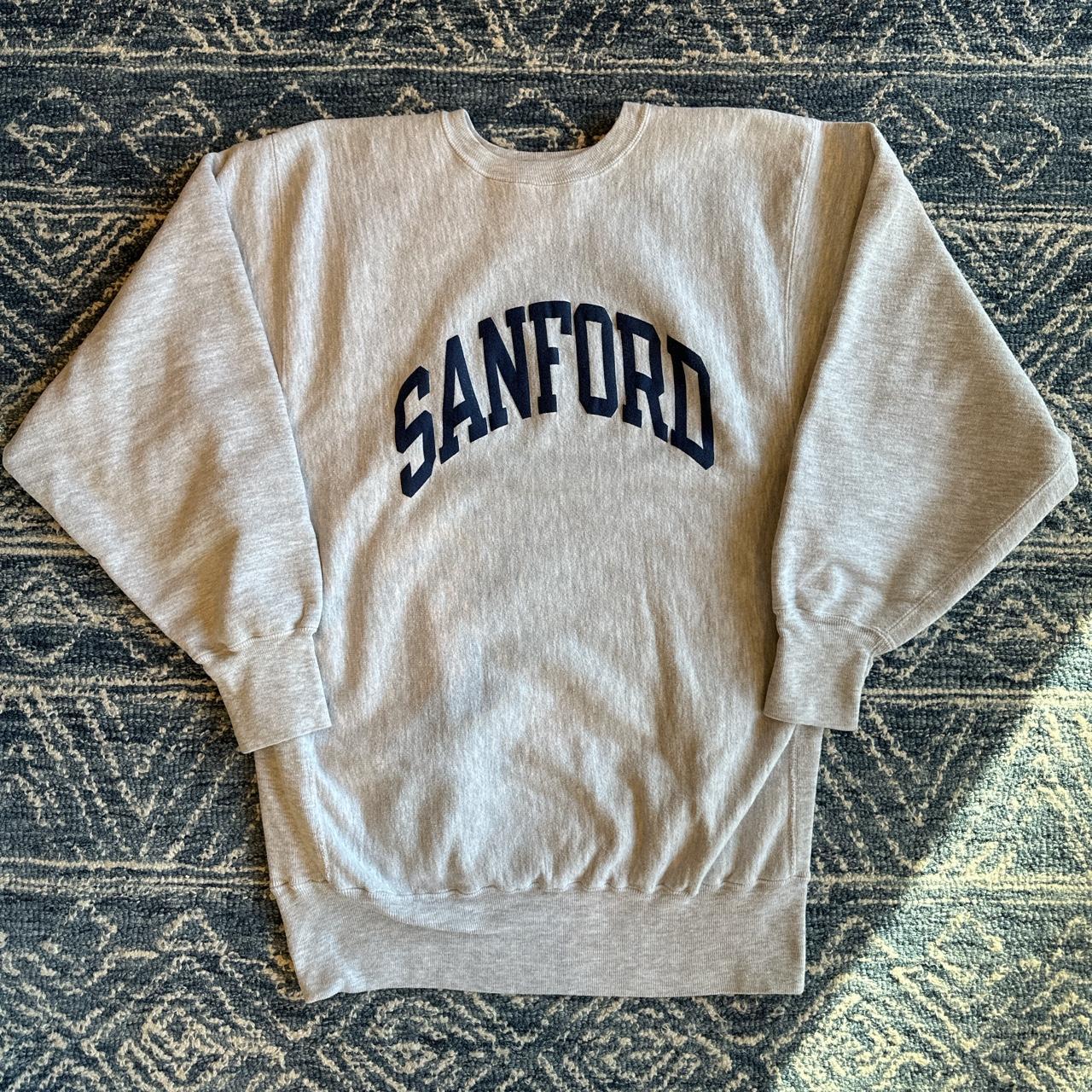 Vintage '80s Champion Sanford Reverse Weave... - Depop