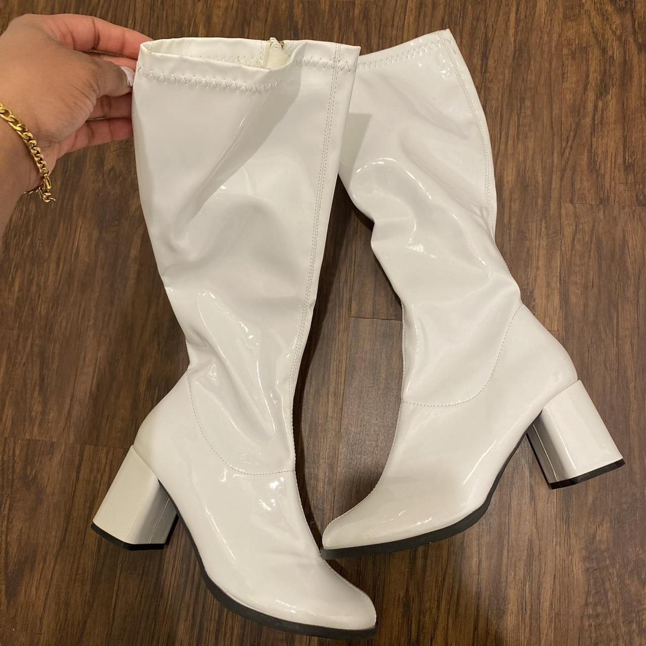 Womens White Boots Depop 2156