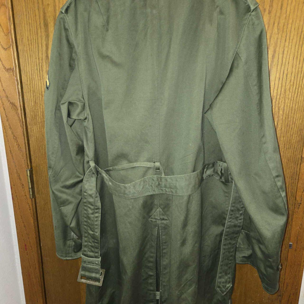 Source Unknown Men's Overcoat - Green/Khaki - S –… - image 3