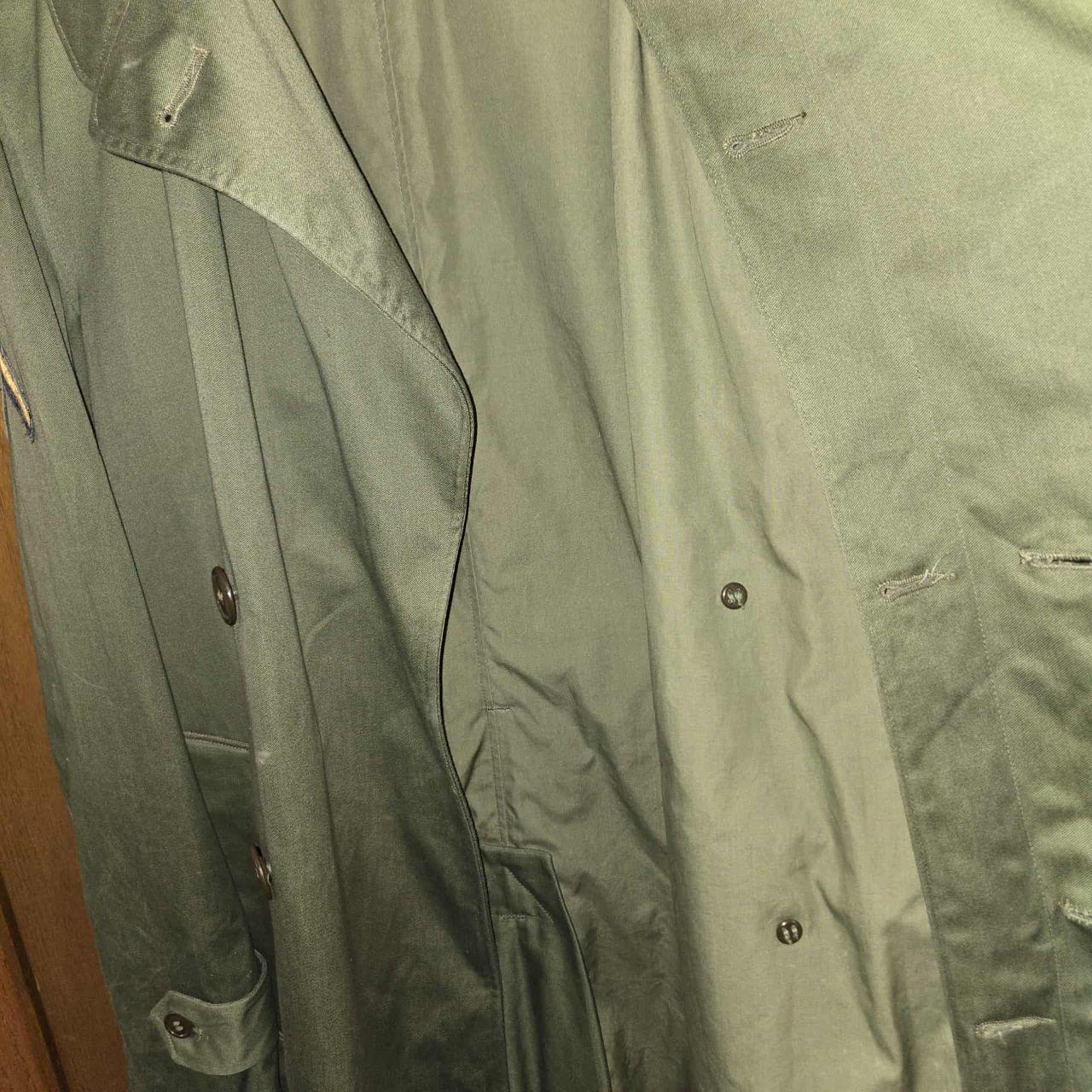 Source Unknown Men's Overcoat - Green/Khaki - S –… - image 2