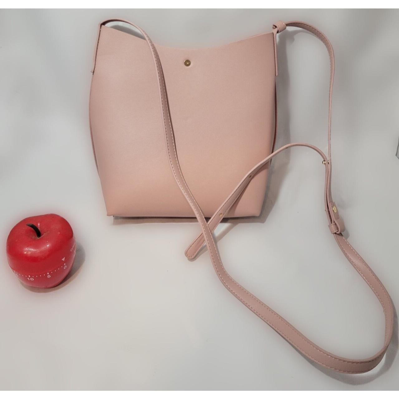 Samara Peony Light Pink Crossbody Adjustable Vegan - Depop