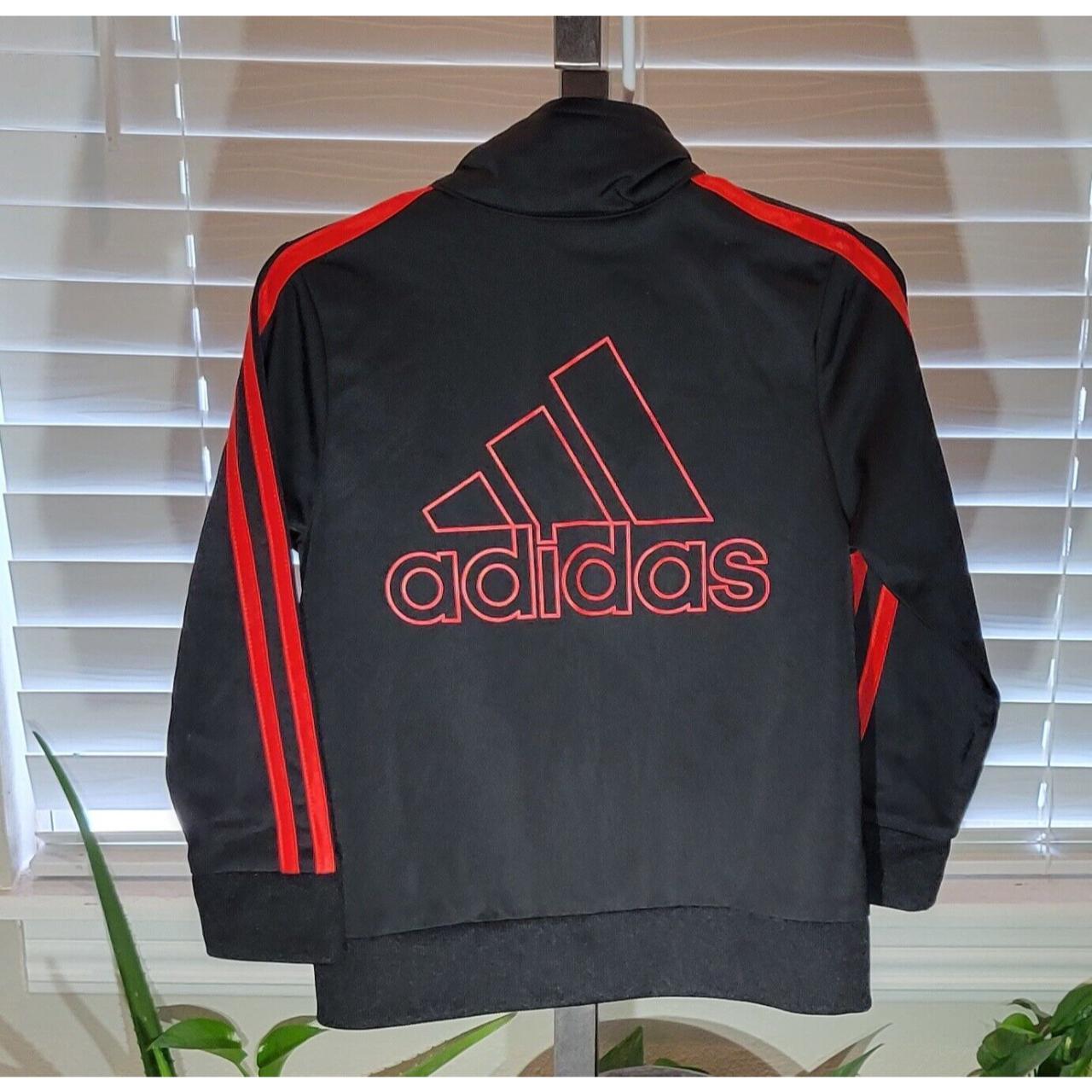 Black Adidas Jacket With Red Stripes Adidas Manchester United Originals  Track Jacket Asia Sizing 'Black
