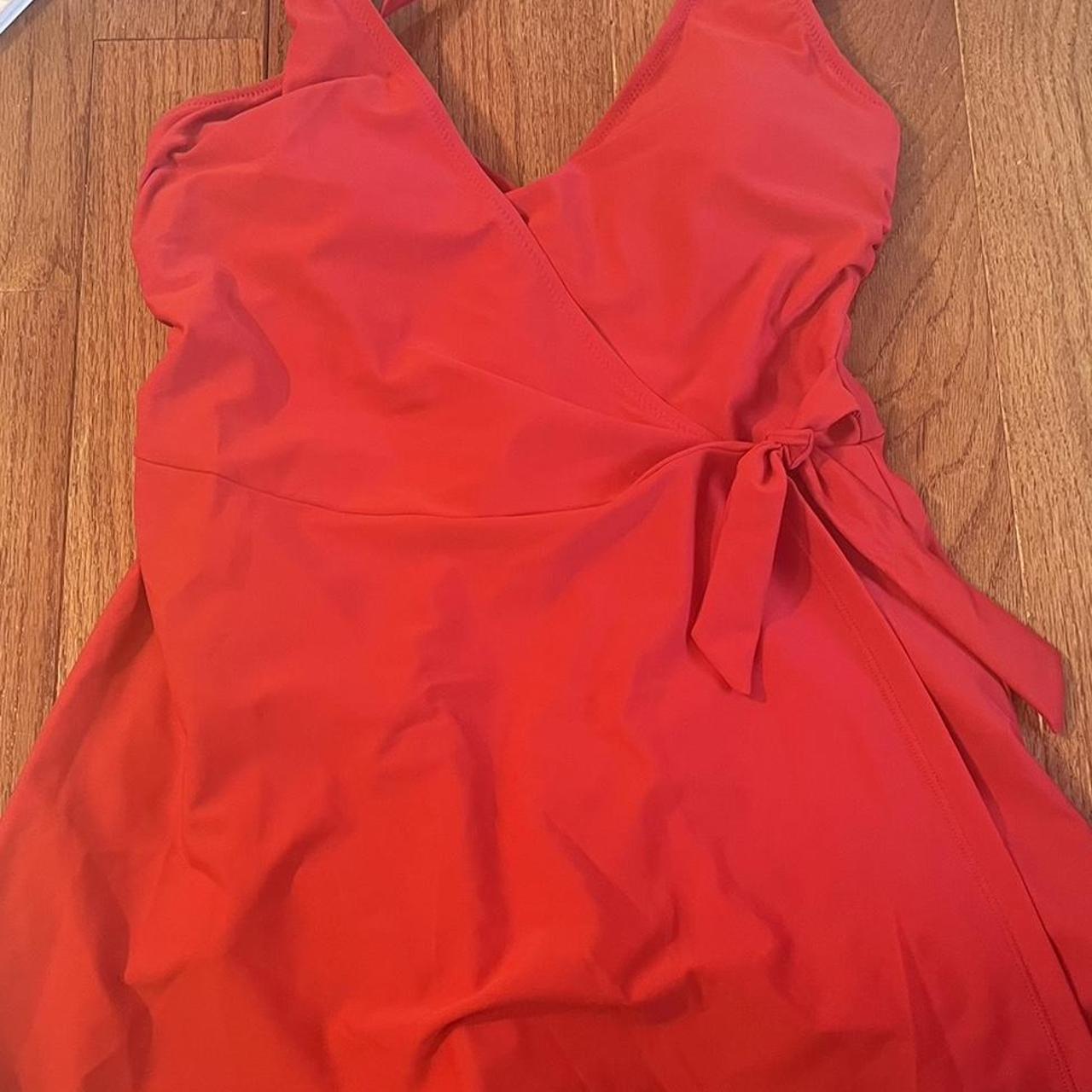 Old navy one piece swim dress. Never worn. - Depop