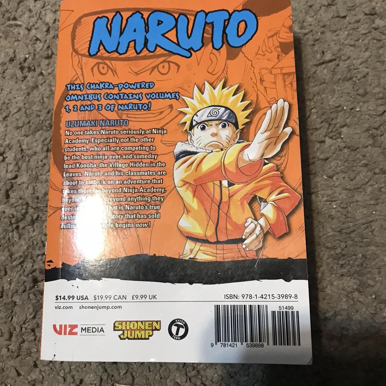 Complete Naruto manga box sets #1, #2, #3. All - Depop