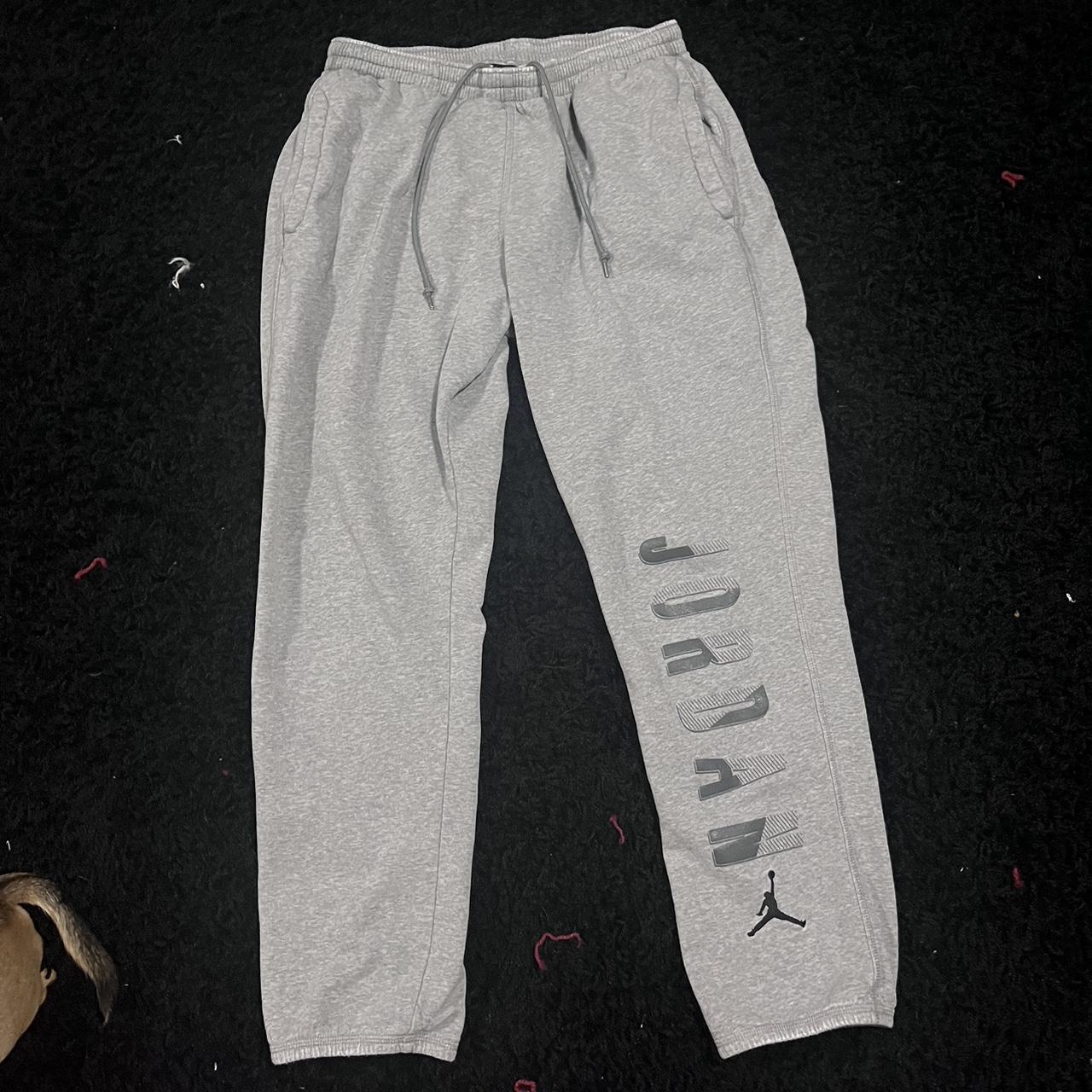 jordan grey sweat pants