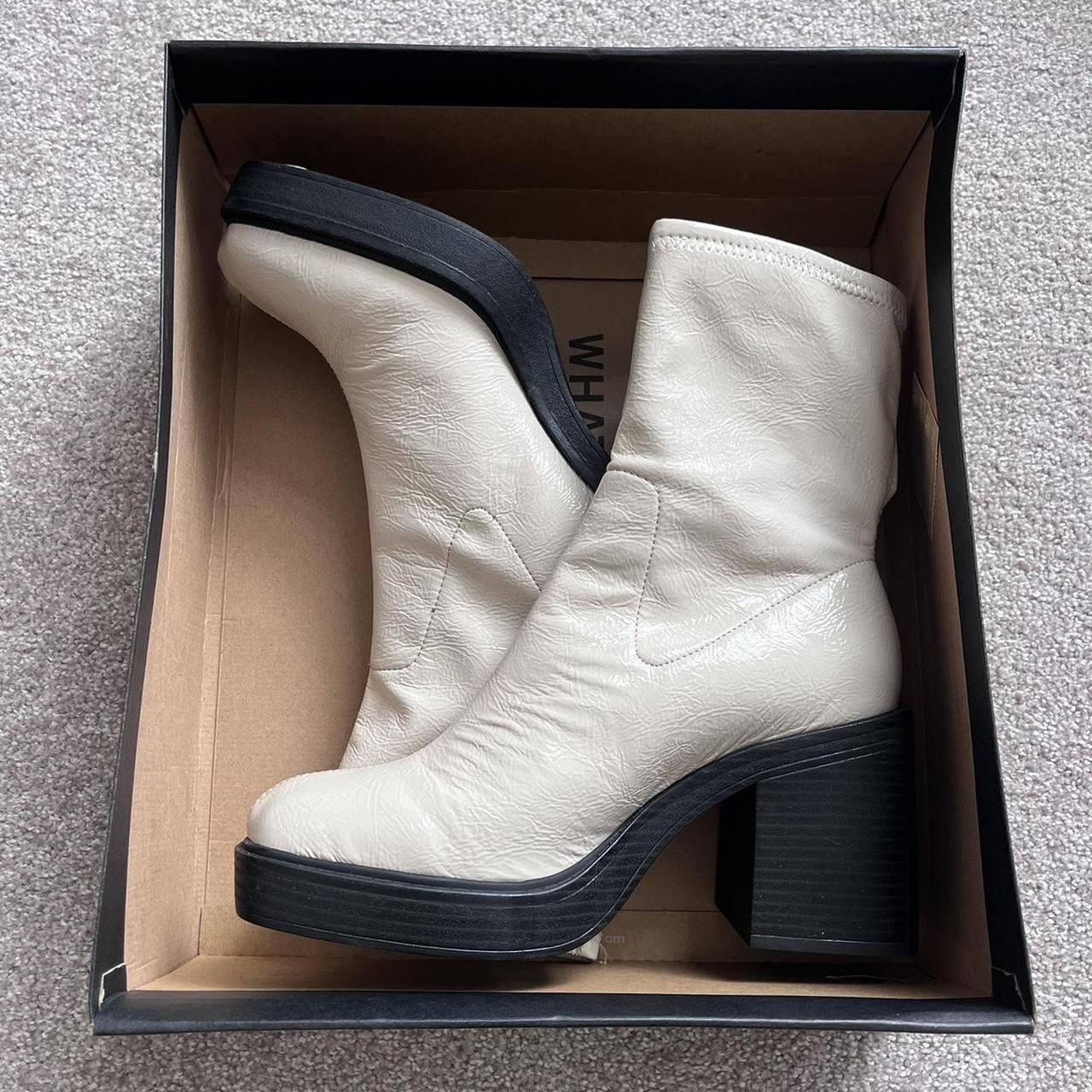 Kenneth cole white booties best sale