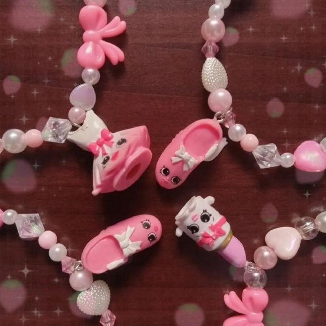 Pink Ballet - Shopkin Bracelets Made with Real... - Depop