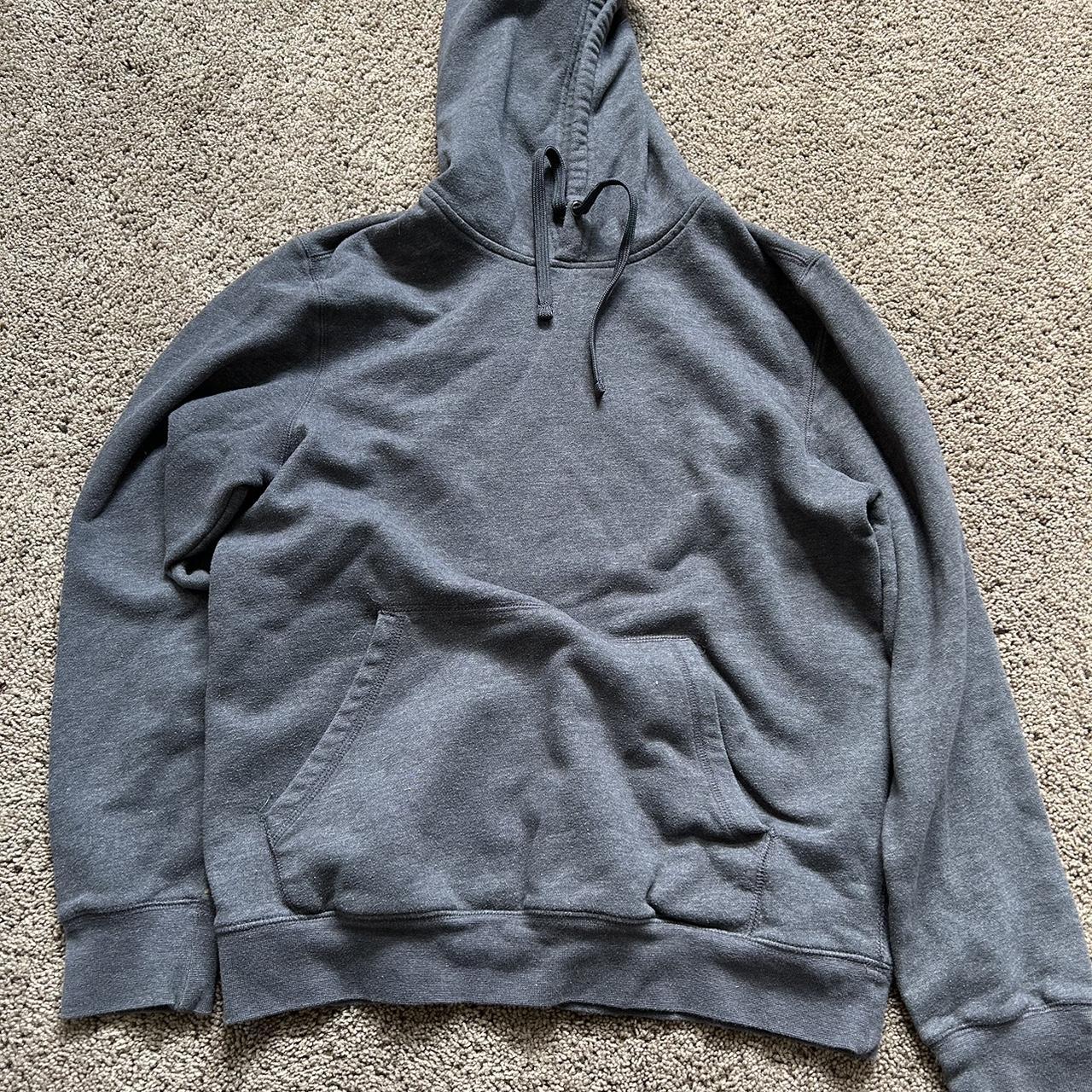 Plain Gray Tek Gear Sweatshirt Size Men’s Small - Depop