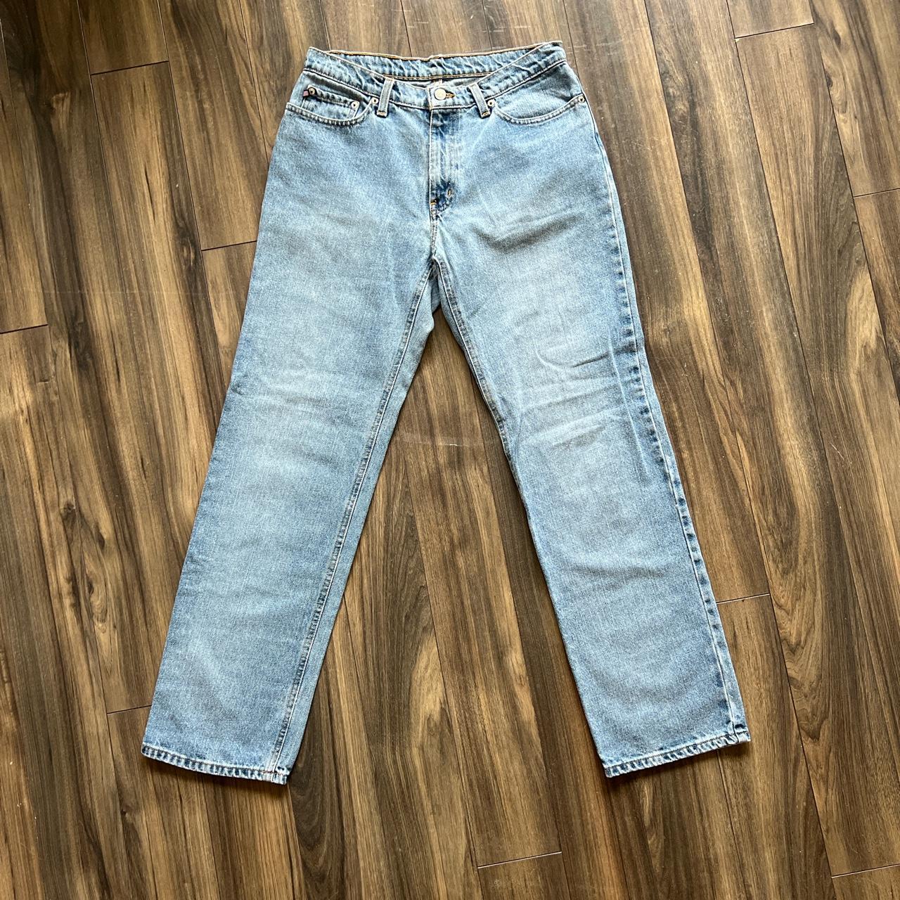 Polo Women's Blue Jeans | Depop