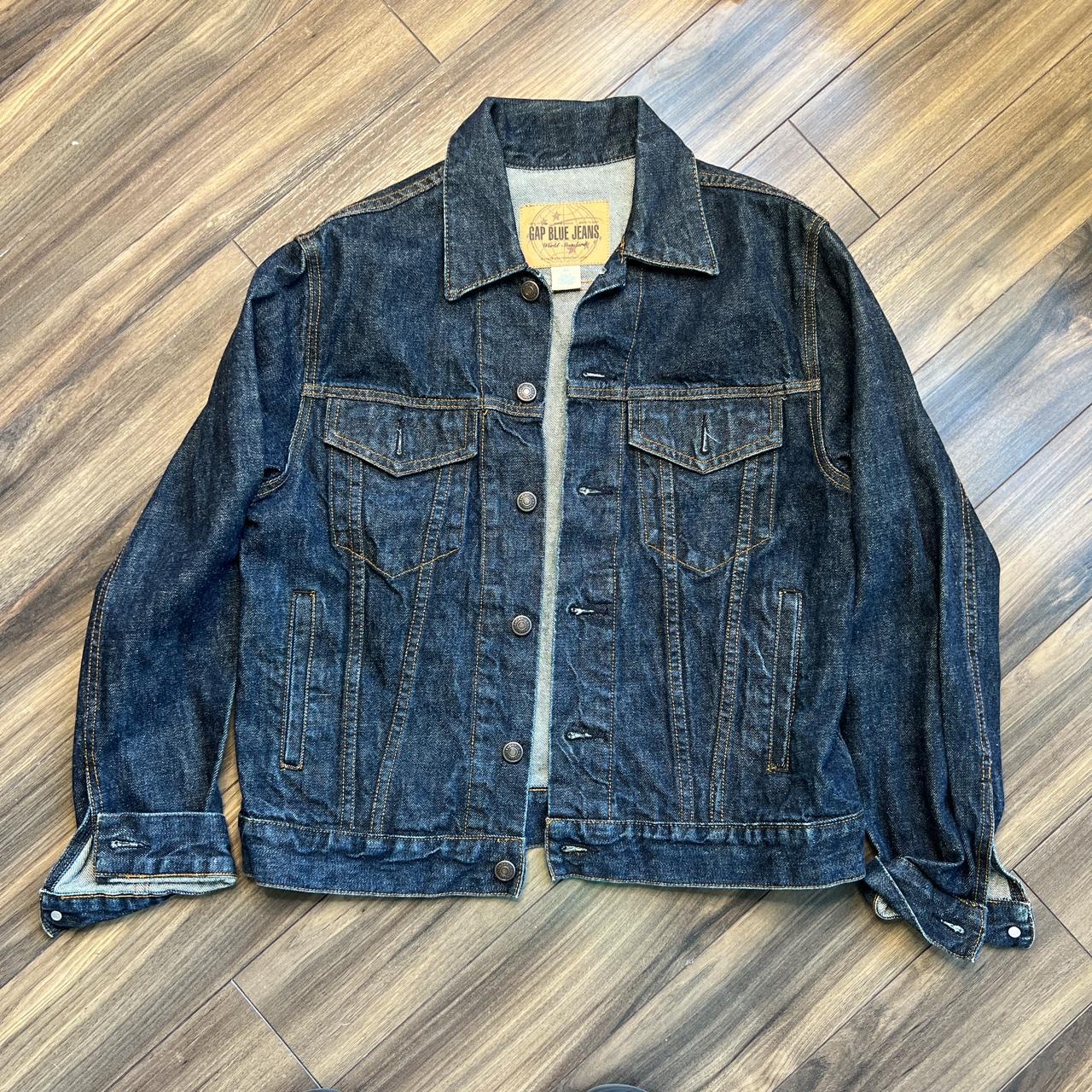 Gap Women's Navy Jacket Depop