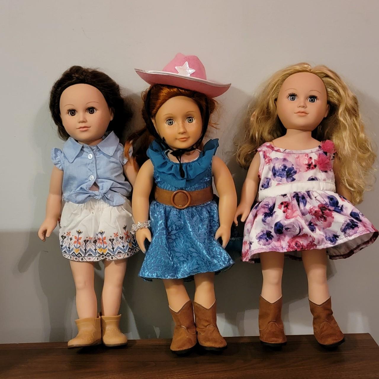 Our Generation Cititoy Doll 2013 lot 3 dolls great. Depop