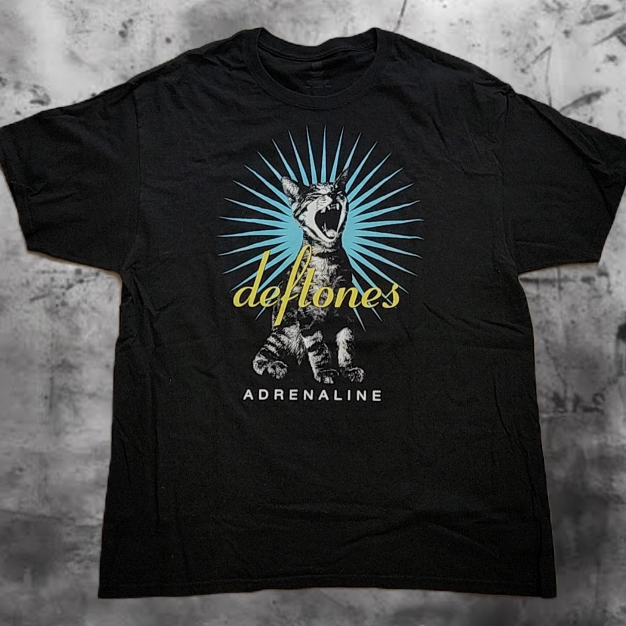 Vintage DEFTONES Adrenaline t-shirt tee XL Linus - Depop