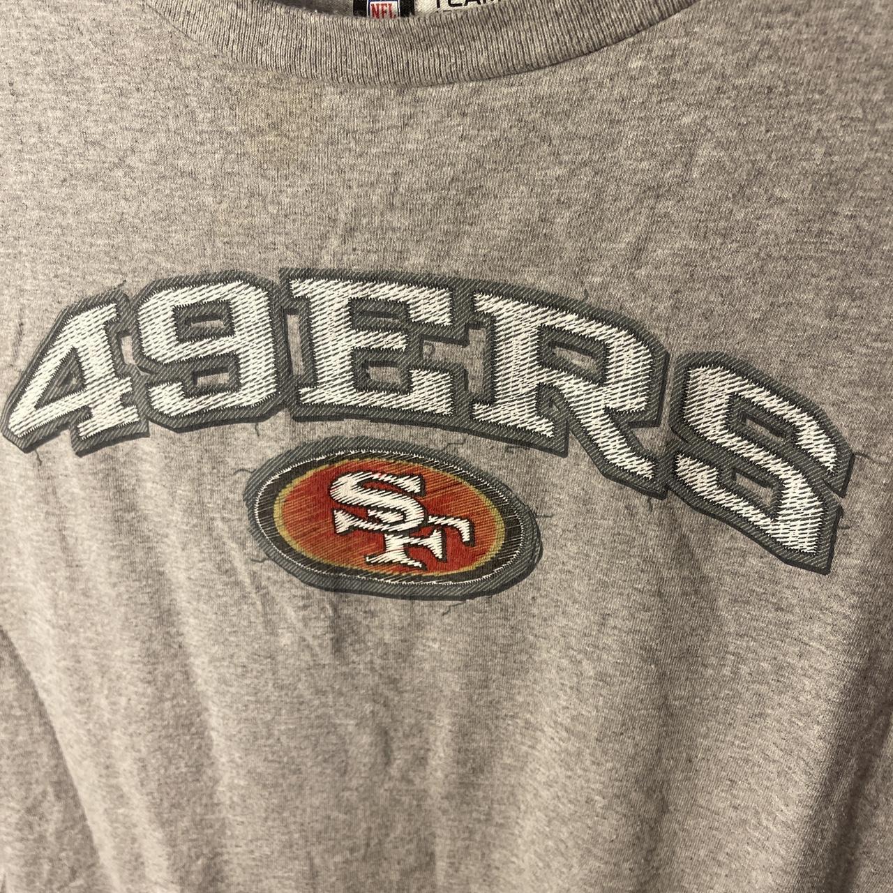 nfl team apparel san francisco 49ers tee - Depop