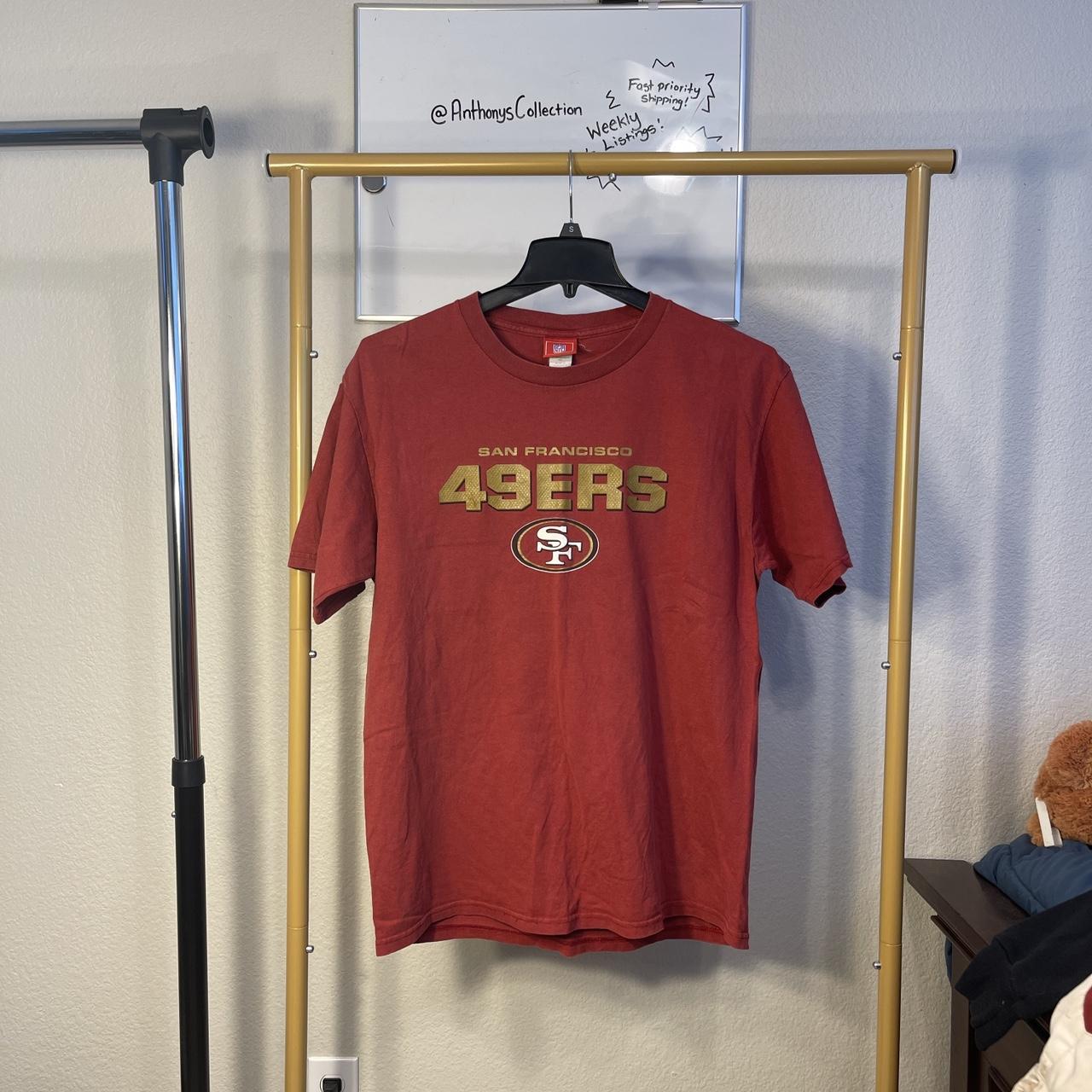 nfl team apparel san francisco 49ers tee - Depop