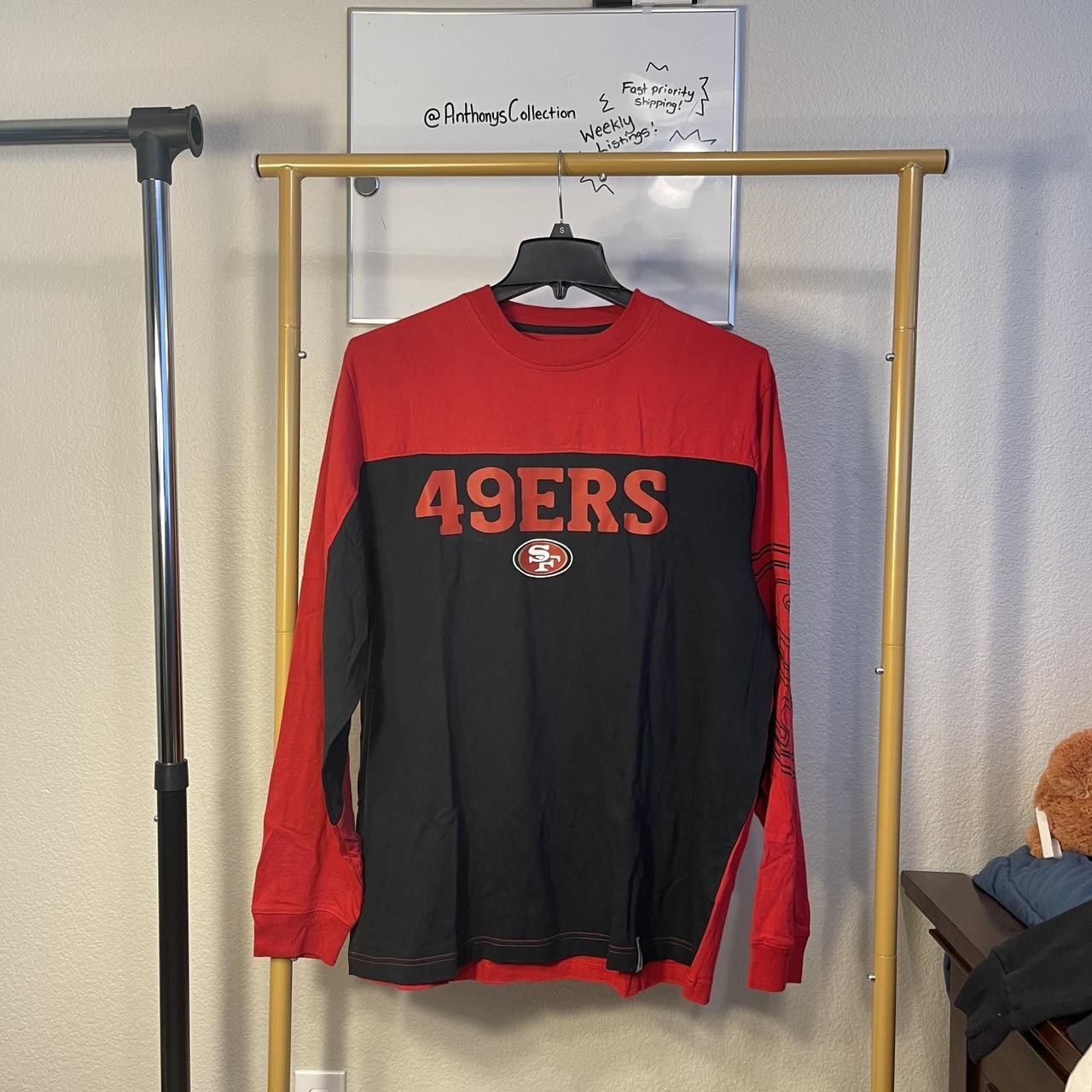 San Francisco 49ers Long Sleeve Shirt Size: XL - Depop