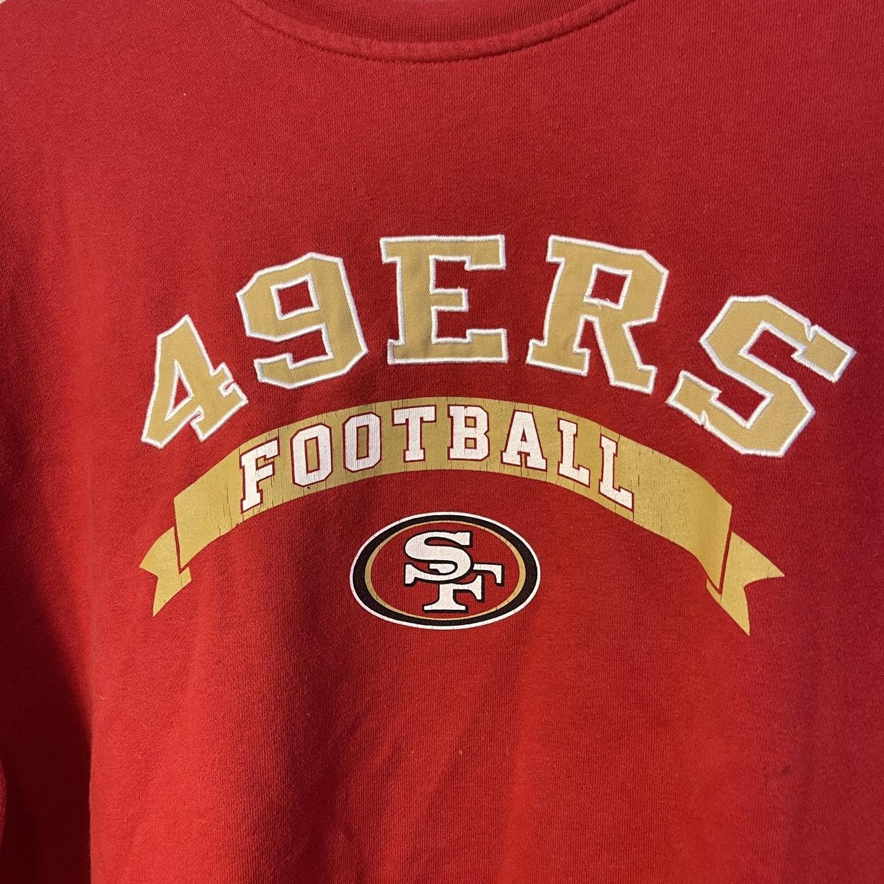 49ers Store 2 Core Men's Crewneck Performance Sweatshirt - sL5nap