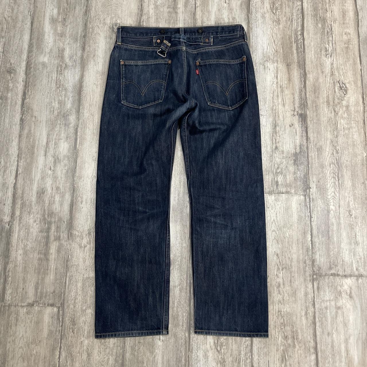 Levi’s worker jeans with cinch vintage style Size... - Depop