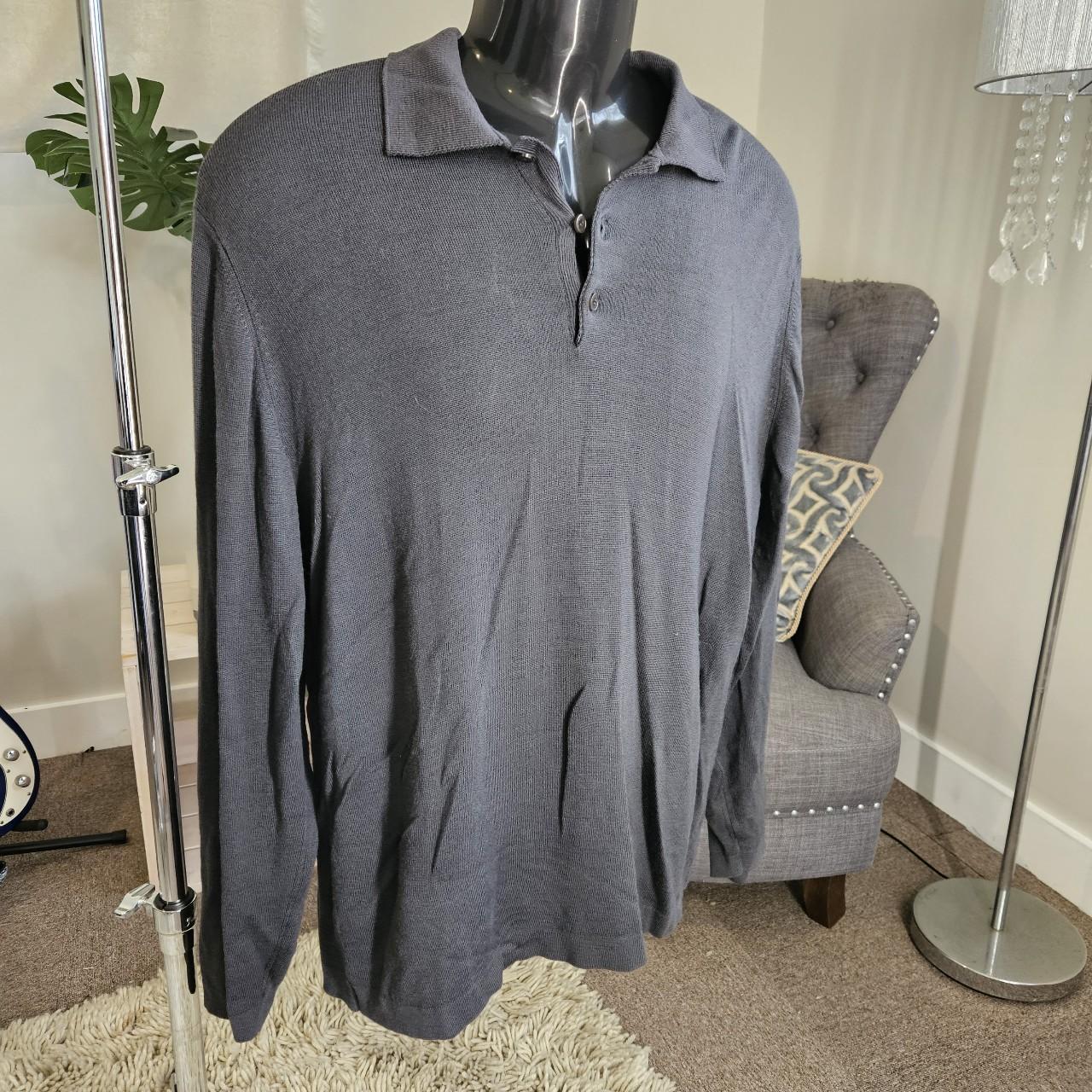 Barker Men's Grey Sweatshirt | Depop